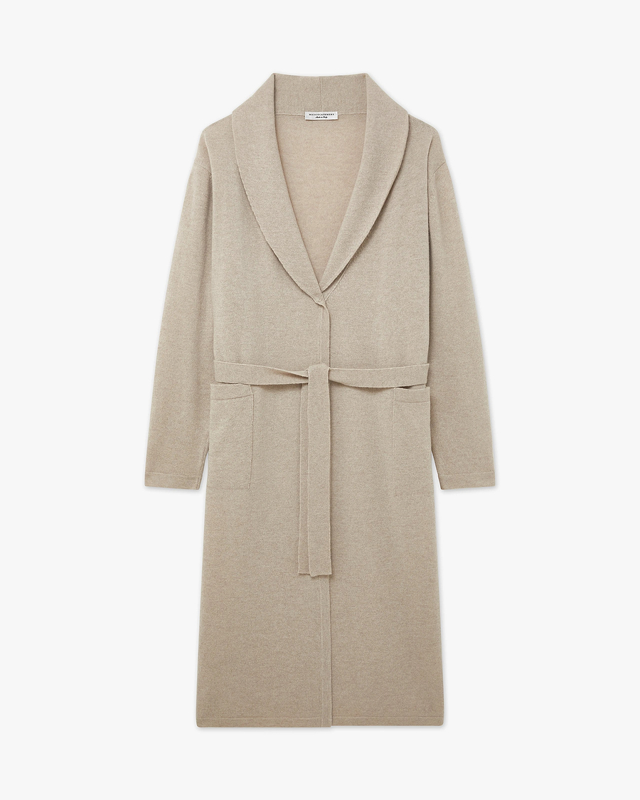 Lorien Robe - Beige Cashmere