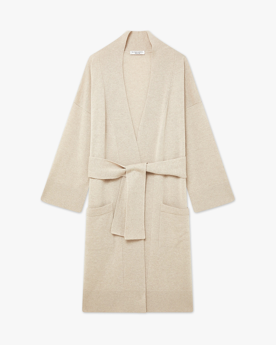 Théa Robe - Beige Cashmere