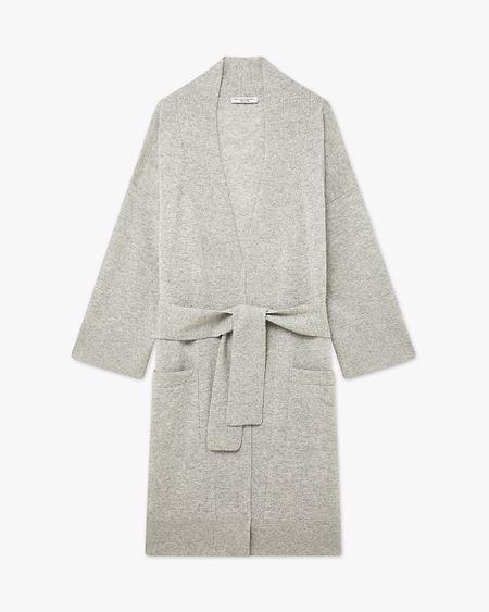 Théa Robe - Light Grey Cashmere