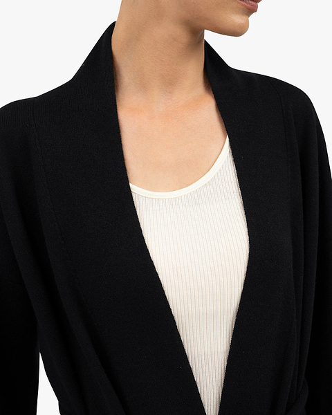 Théa Robe - Black Cashmere