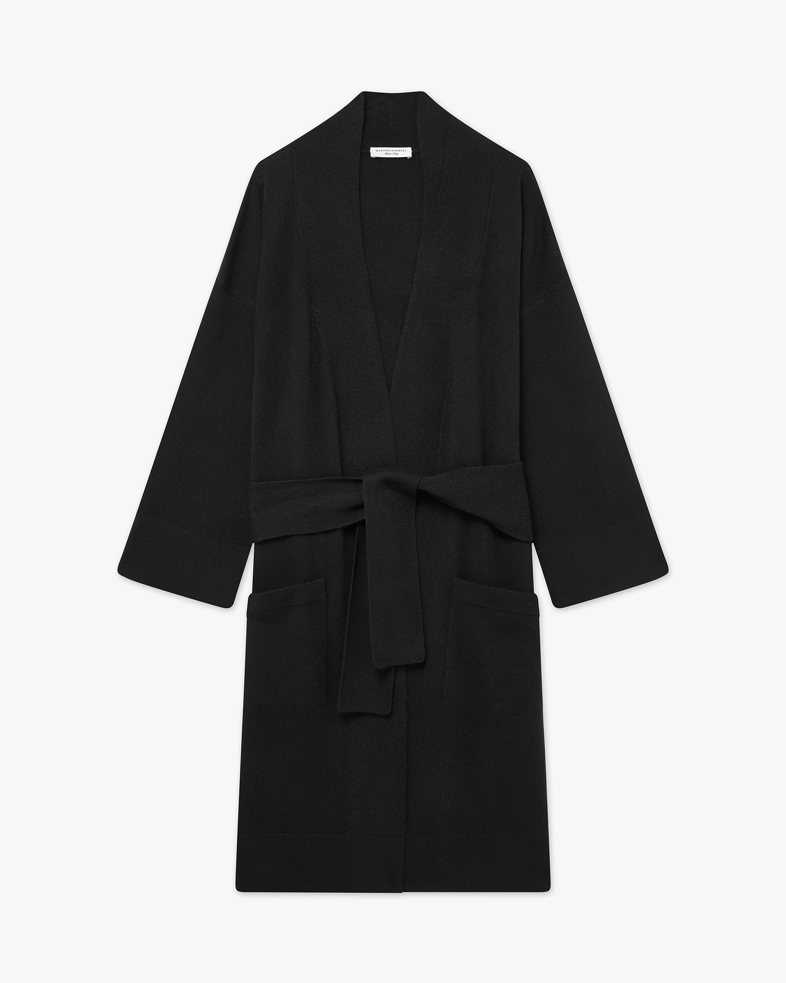 Théa Robe - Black Cashmere