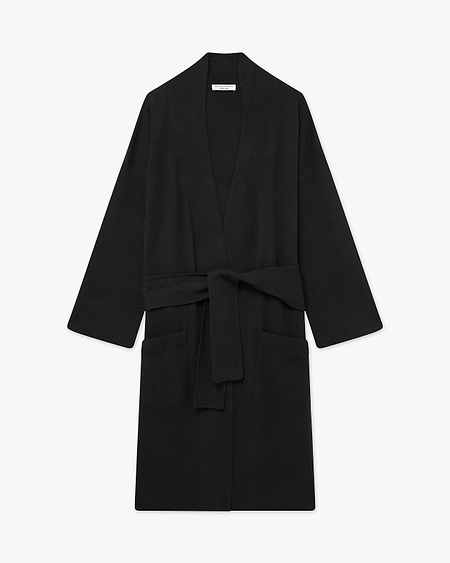 Théa Robe - Black Cashmere