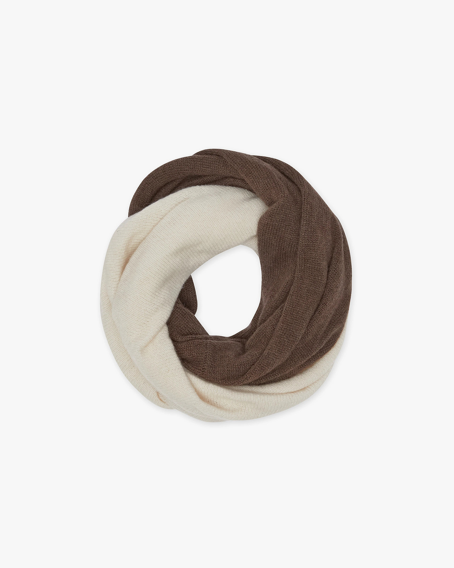 Riviera Scarf - Brown Cashmere
