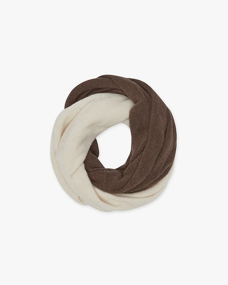 Riviera Scarf - Brown Cashmere