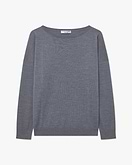 Pull Col Bateau Seraphine - Gris