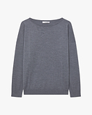 Pull Col Bateau Seraphine - Gris