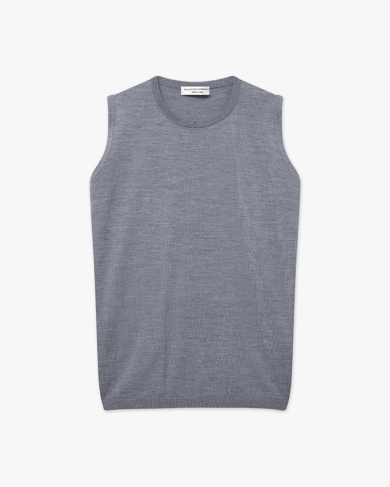 Seraphine Tank Top - Grey Merino Superfine