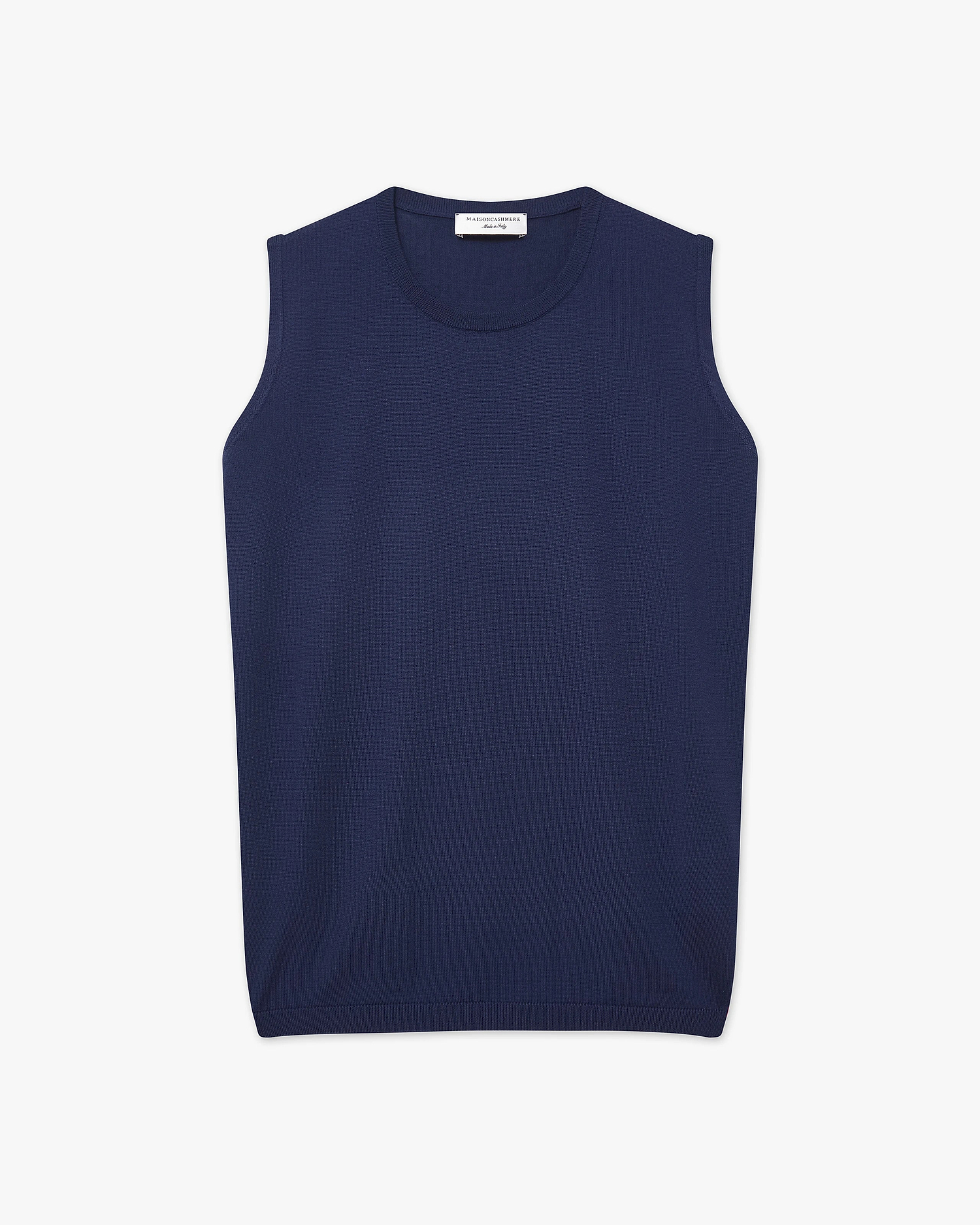 Seraphine Tank Top - Blue Merino Superfine