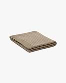 Tressé Wohndecke Zopfmuster - Taupe