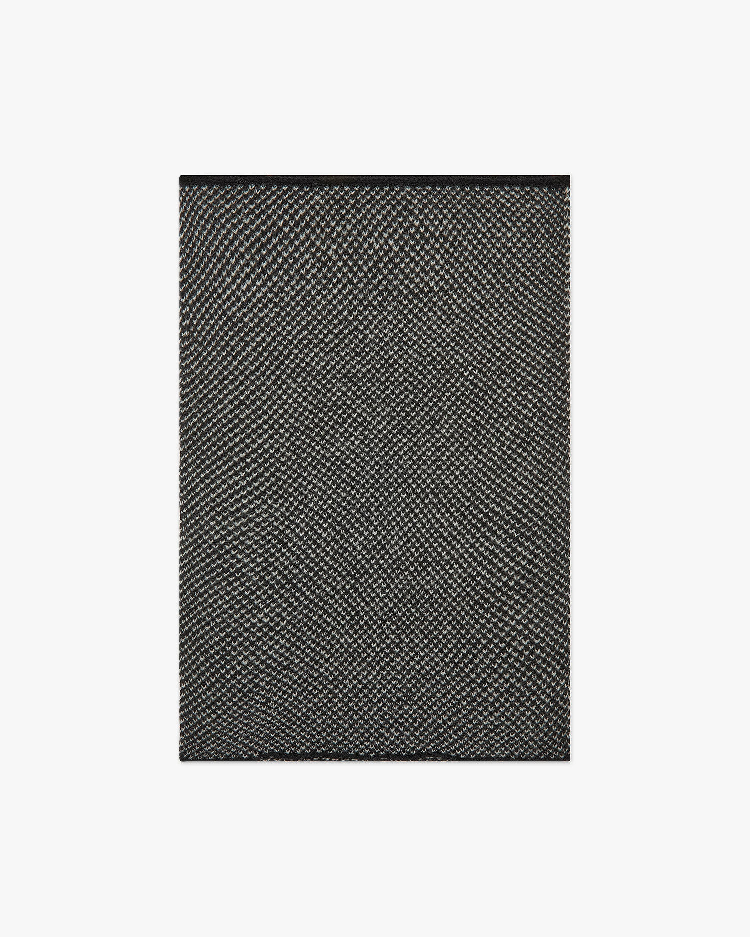 Two-Tone Neck Warmer - Black Cashmere