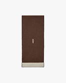 Écharpe Cou Two-Tone  - Marron