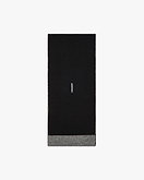 Écharpe Cou Two-Tone  - Noir
