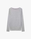 Ultralight U-Boot-Ausschnitt Top - Grau