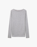 Ultralight U-Boot-Ausschnitt Top - Grau