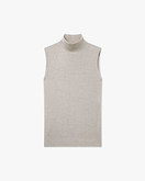 Ultralight Mock Neck Tank Top - Walnut
