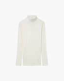 Ultralight Mock Neck Top - White
