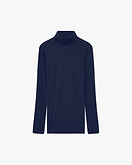 Ultralight Mock Neck Top - Blue