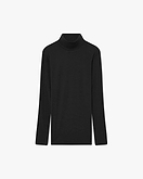Ultralight Mock Neck Top - Black