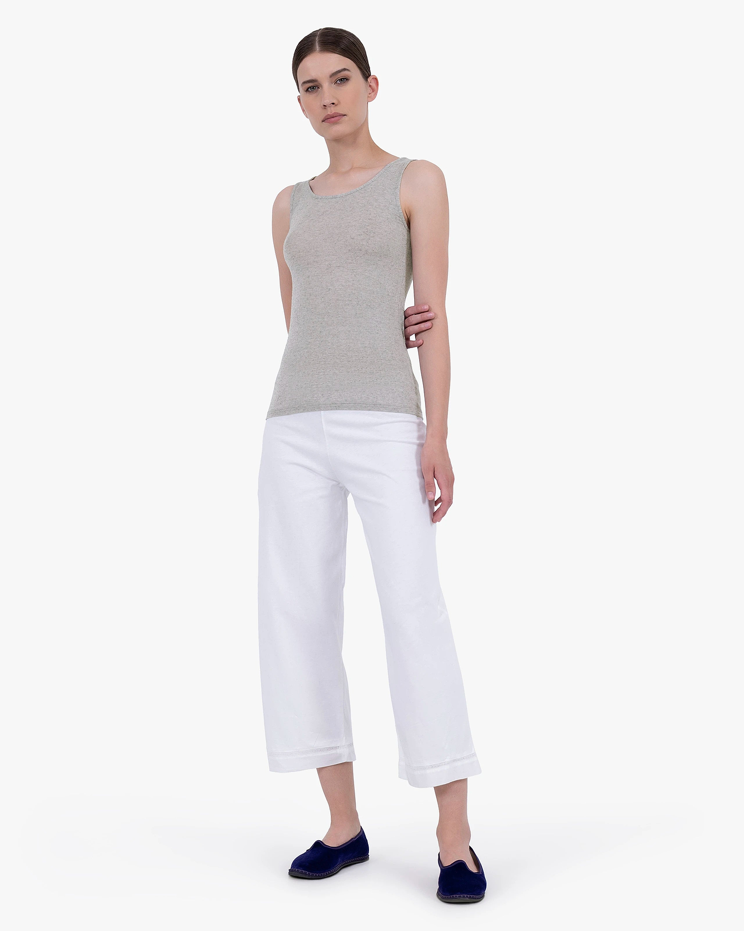 Ultralight Tank Top - Grey Modal / Cashmere