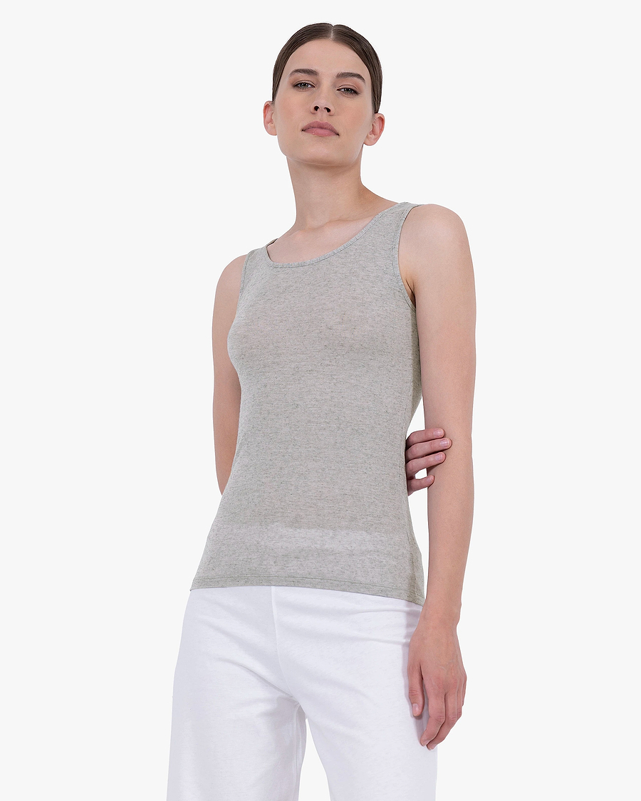Ultralight Tank Top - Grey Modal / Cashmere