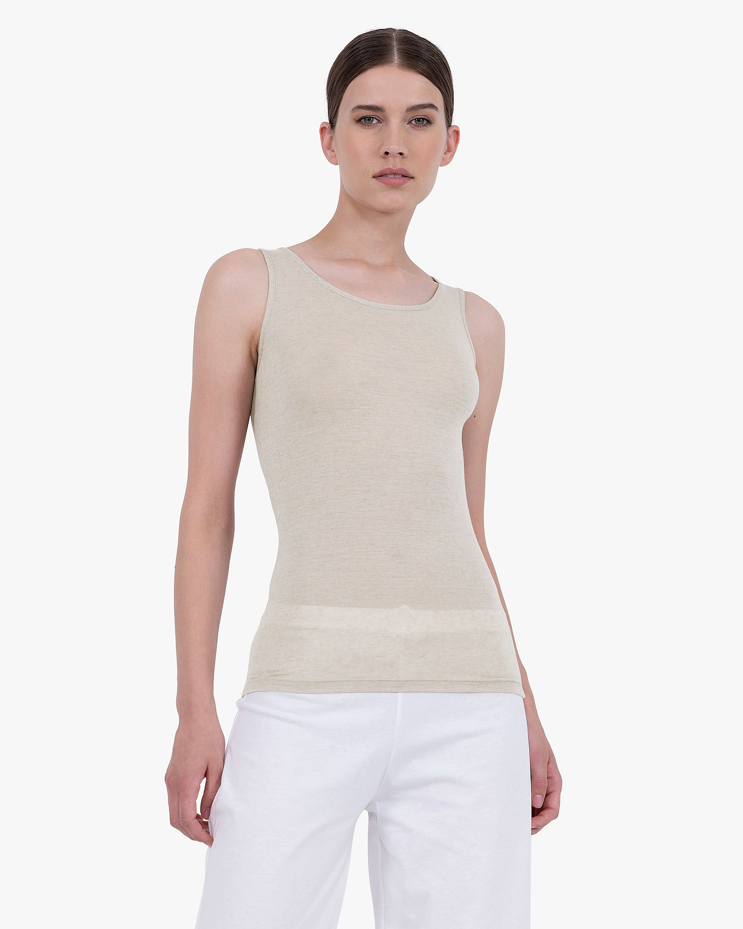 Ultralight Tank Top - Walnut Modal / Cashmere
