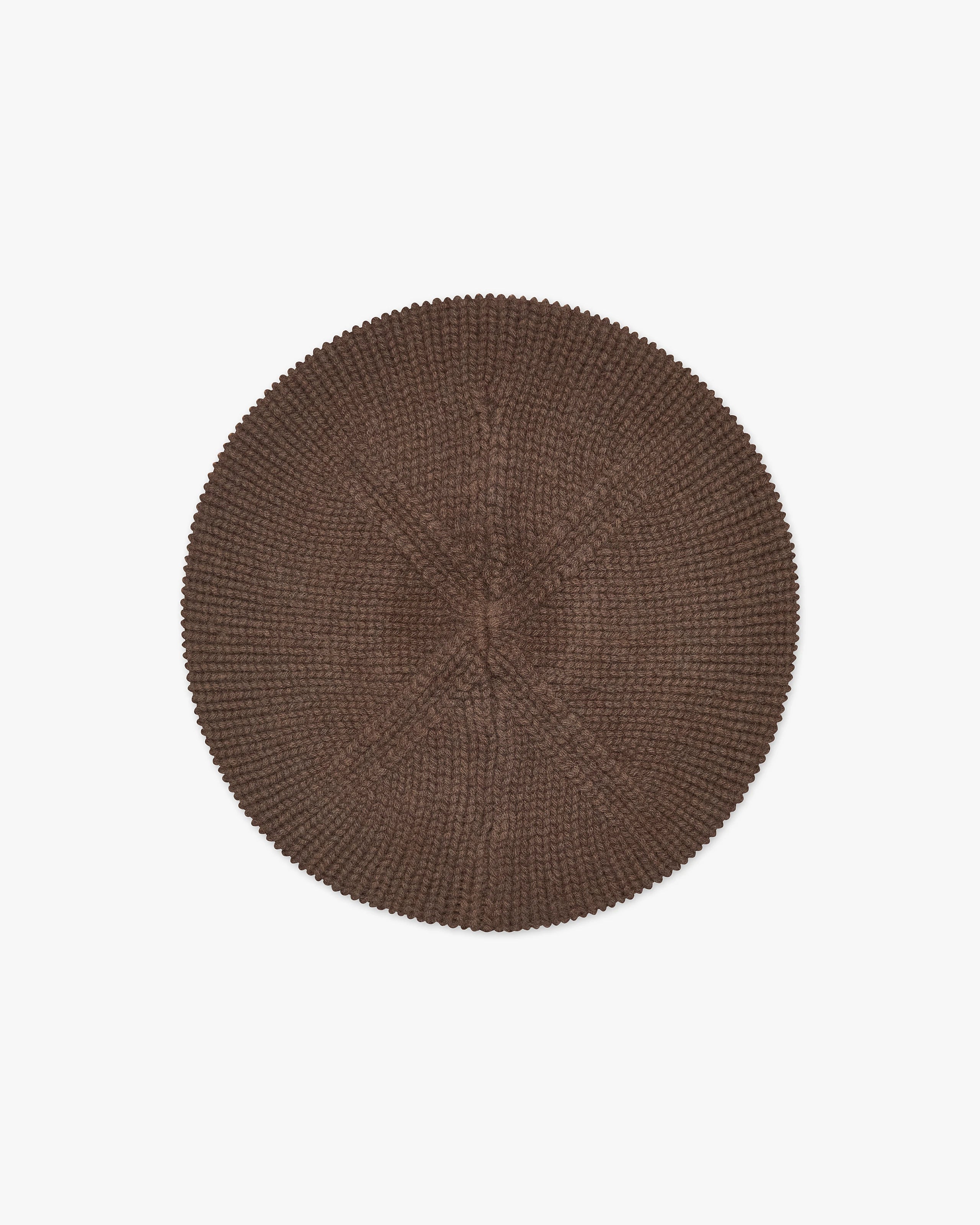 Virginia Beret - Brown Cashmere