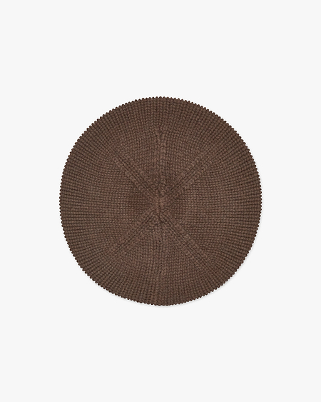 Virginia Beret - Brown Cashmere
