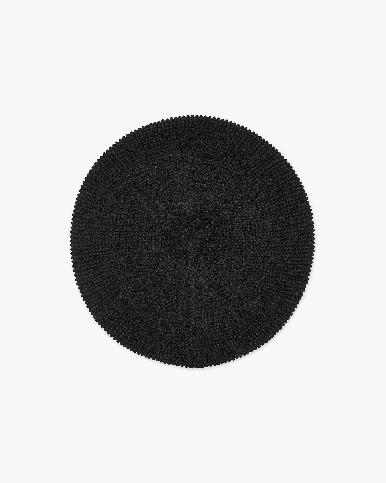 Virginia Cashmere Beret - Black | MaisonCashmere
