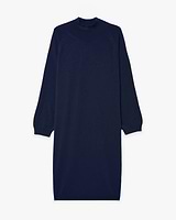 Curvy Sweater Dress · Blue