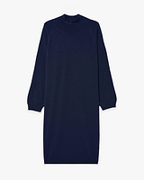Curvy Sweater Dress · Blue