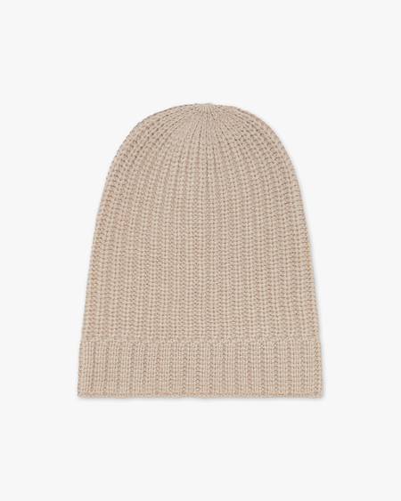 Aosta Hat - Beige Cashmere