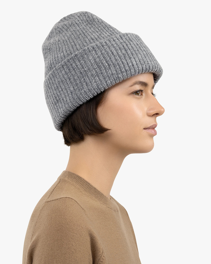 Women's Aspen Hat - Medium Grey Cashmere
