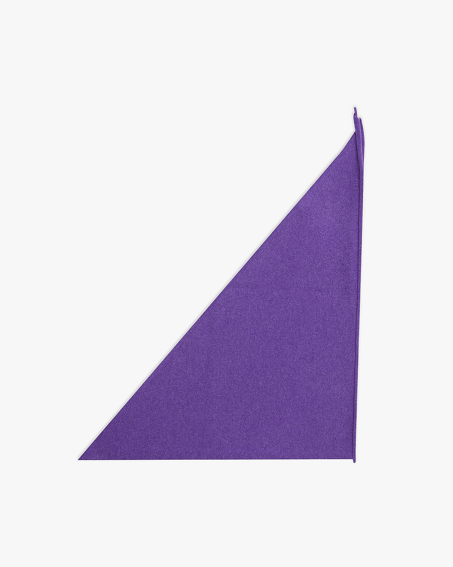Women's Bandana Scarf - Purple Cashmere