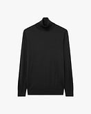Belvoir Rollkragenpullover Damen - Schwarz