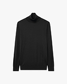 Belvoir Rollkragenpullover Damen - Schwarz