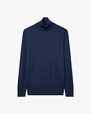 Belvoir Rollkragenpullover Damen - Blau