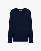 Brera Rundhalspullover Damen - Blau