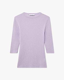 Pull Manches 3/4 Brera - Lilas