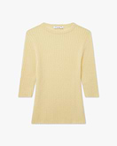 Pull Manches 3/4 Brera - Jaune