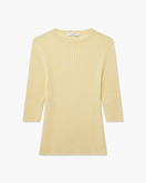 Pull Manches 3/4 Brera - Jaune