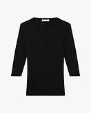 Pull Manches 3/4 Brera - Noir