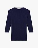 Pull Manches 3/4 Brera - Bleu