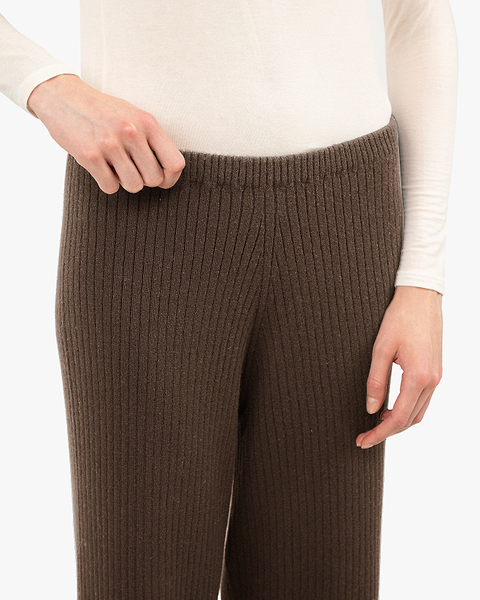 Women's Brera Sweatpants - Brown Cashmere