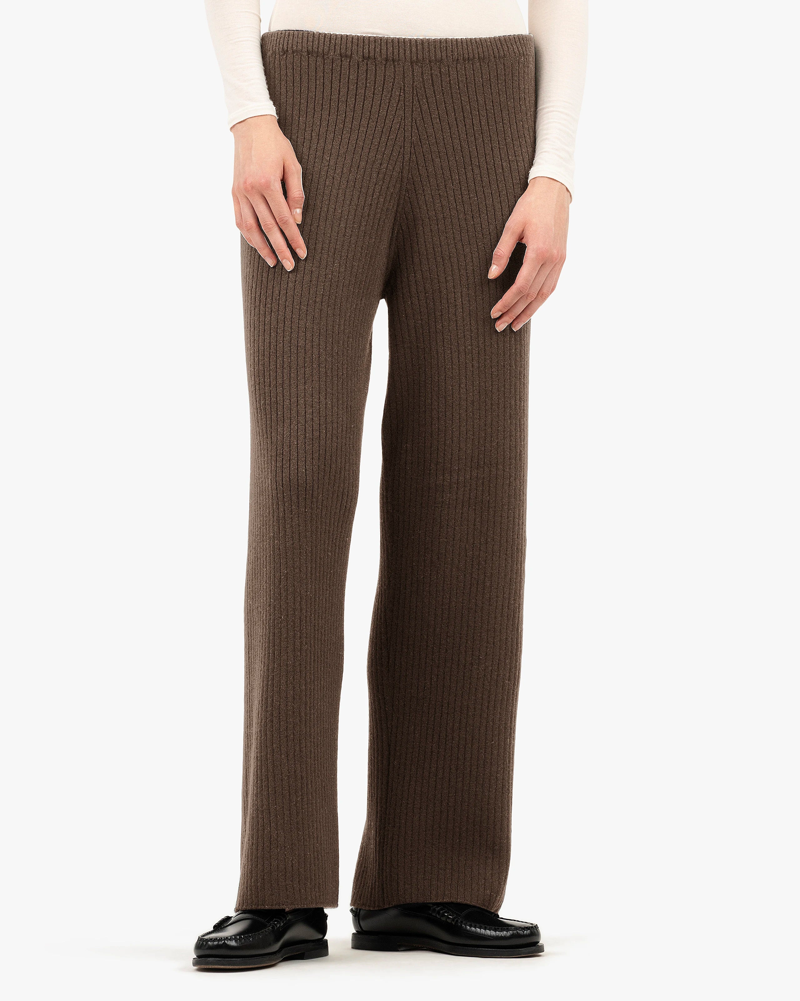 Women's Brera Sweatpants - Brown Cashmere
