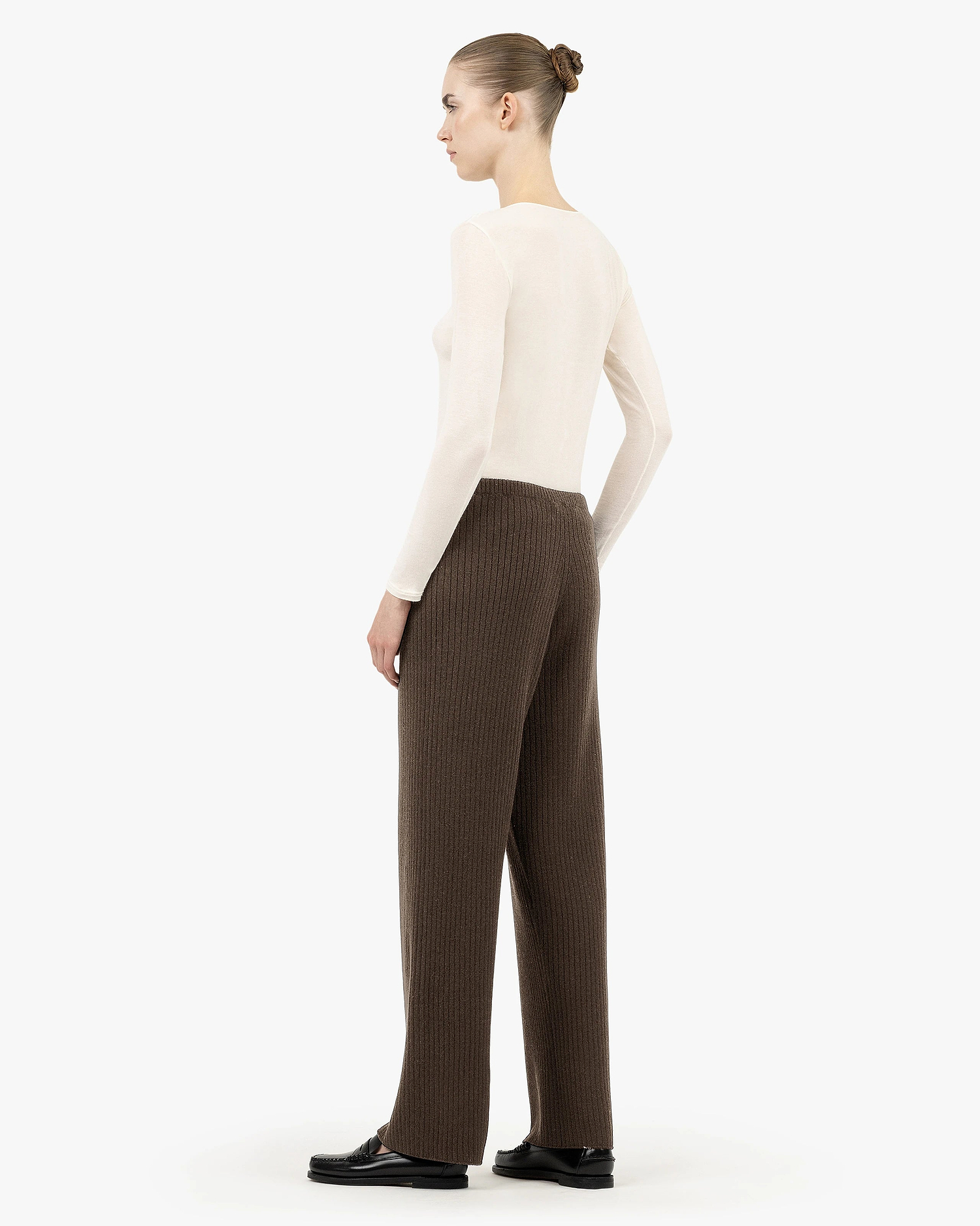 Women's Brera Sweatpants - Brown Cashmere