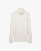 Pull Col Roulé Brera Femme - Écru