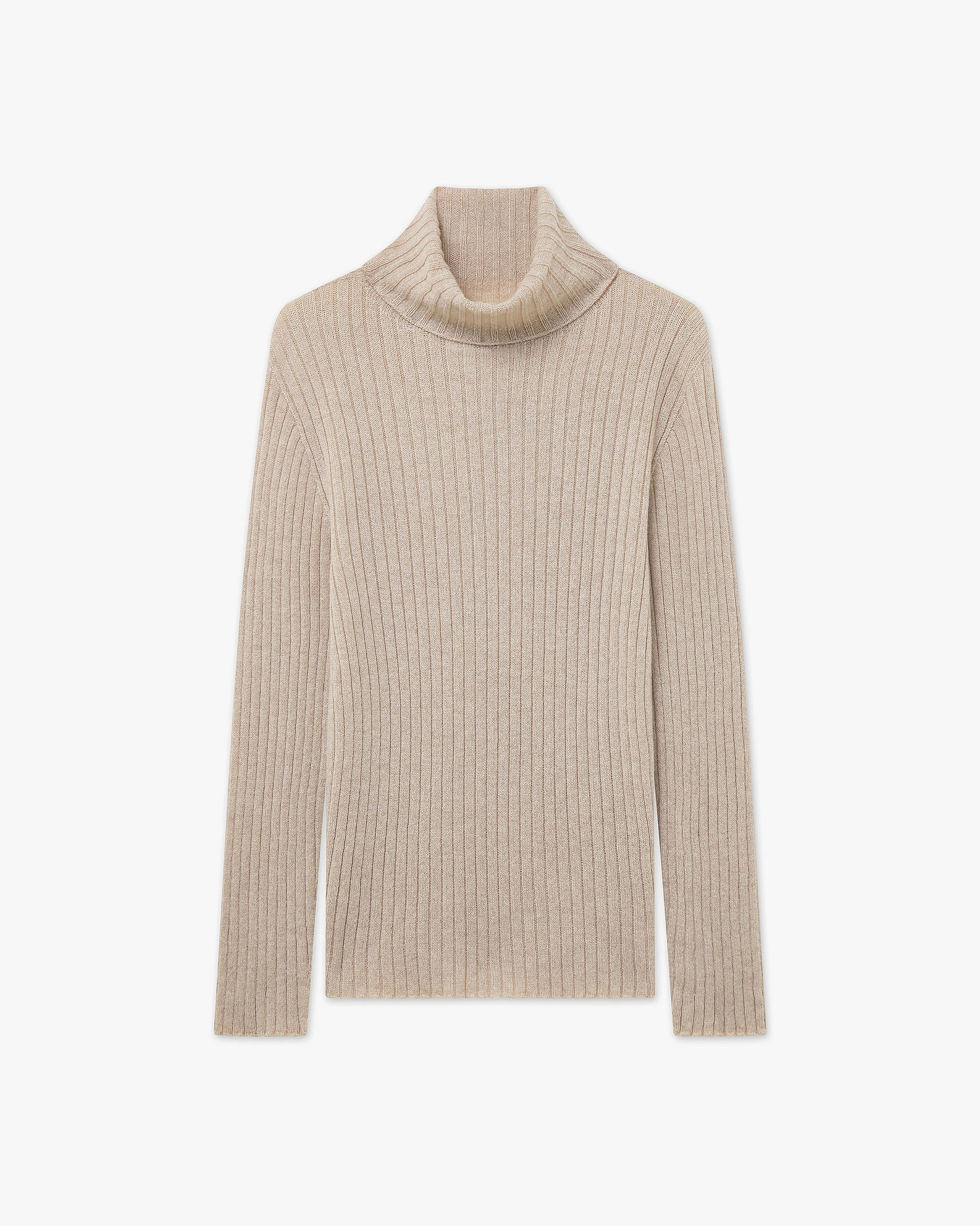 Women's Brera Turtleneck Sweater - Beige Cashmere