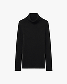 Pull Col Roulé Brera Femme - Noir