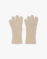 Gants Torsades - Beige