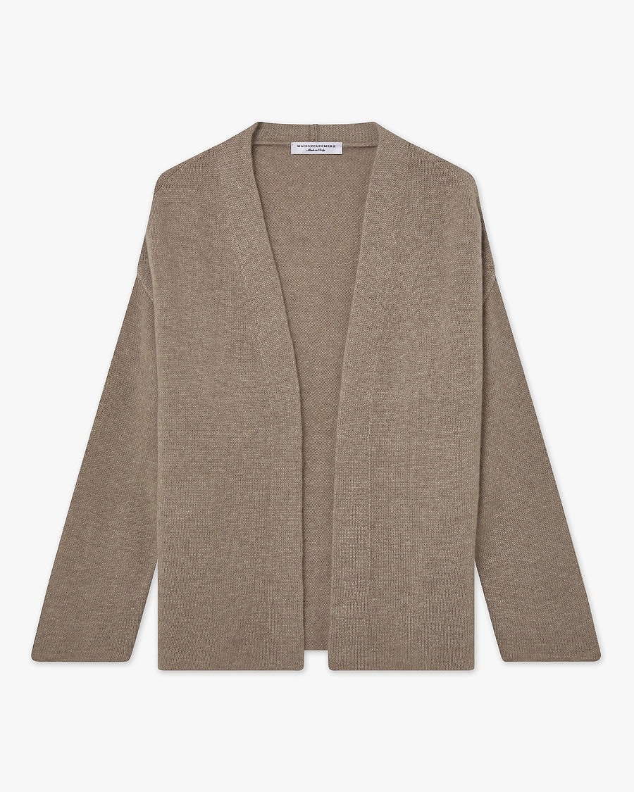 Women's Dolomiti Cardigan - Taupe Cashmere